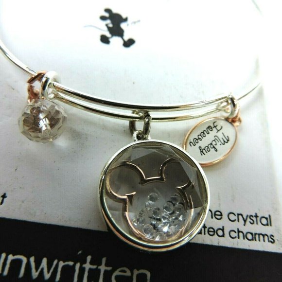 Disney Mickey Forever Bracelet Stainless Crystal - Picture 2 of 10